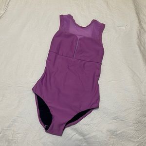 Five Dancewear purple leotard, YXL